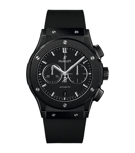 hublot black and silver|Hublot black magic price.